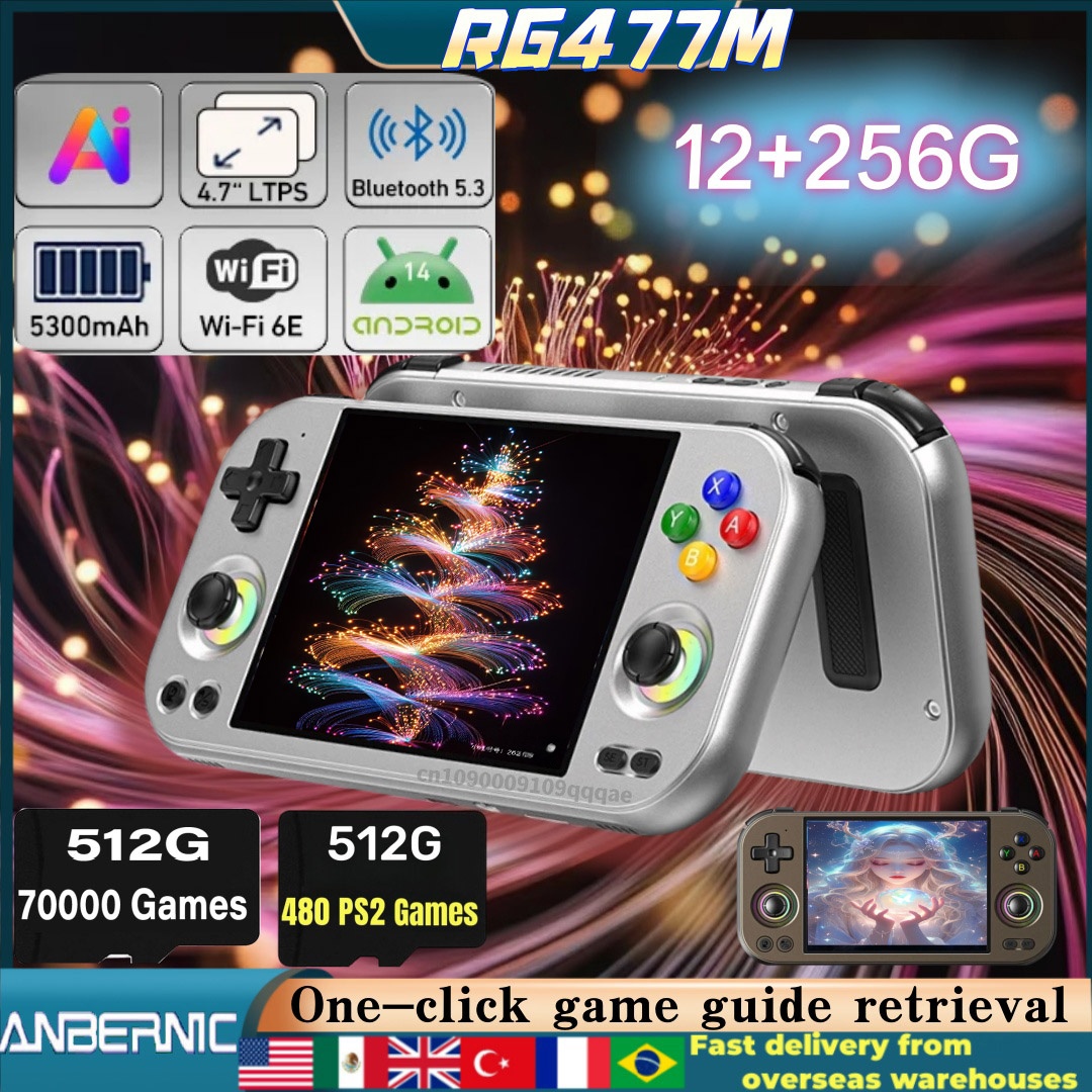 Retro Gaming Hdmi - ANBERNIC RG477M RG Slide Retro Handheld