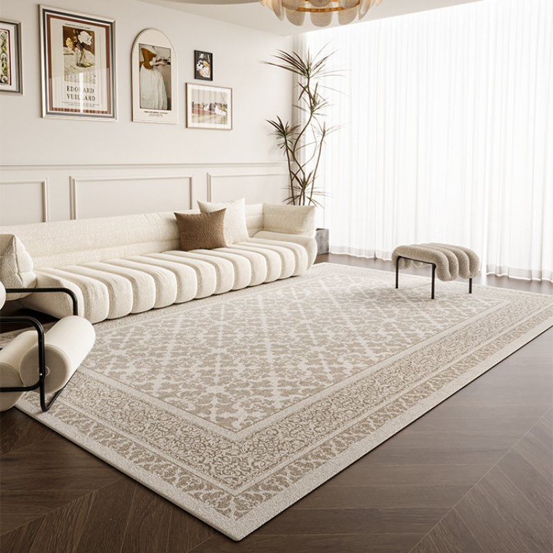 Retro Gaming Rug - French Style Carpets for Living Room