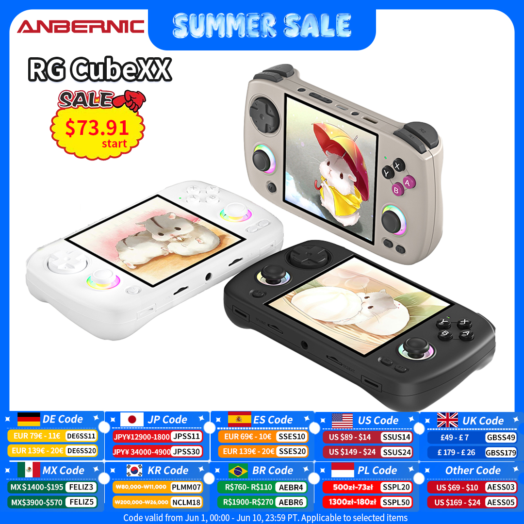 Retro Gaming Hdmi - Anbernic RG CubeXX Retro Handheld Games
