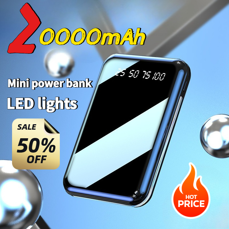 Retro Gaming Power Bank - 20000mAh Mini Power Bank Portable Charger