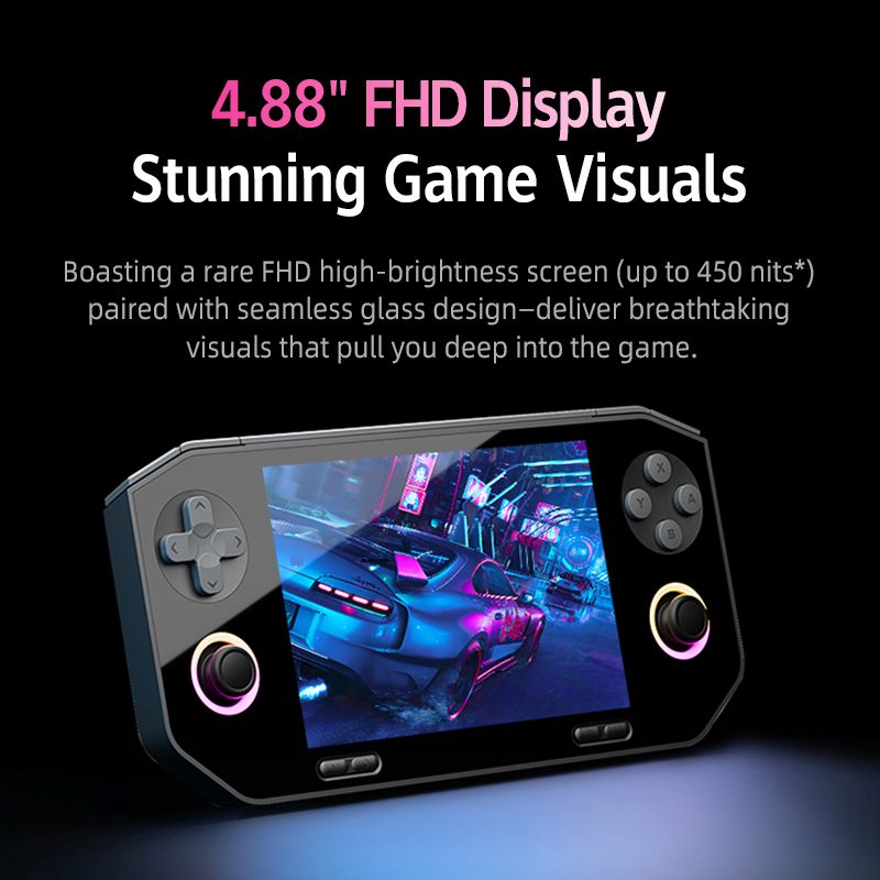 Retro Gaming Gameboy - NEW GameMT EX8 4.88-inch HD 1620x1080