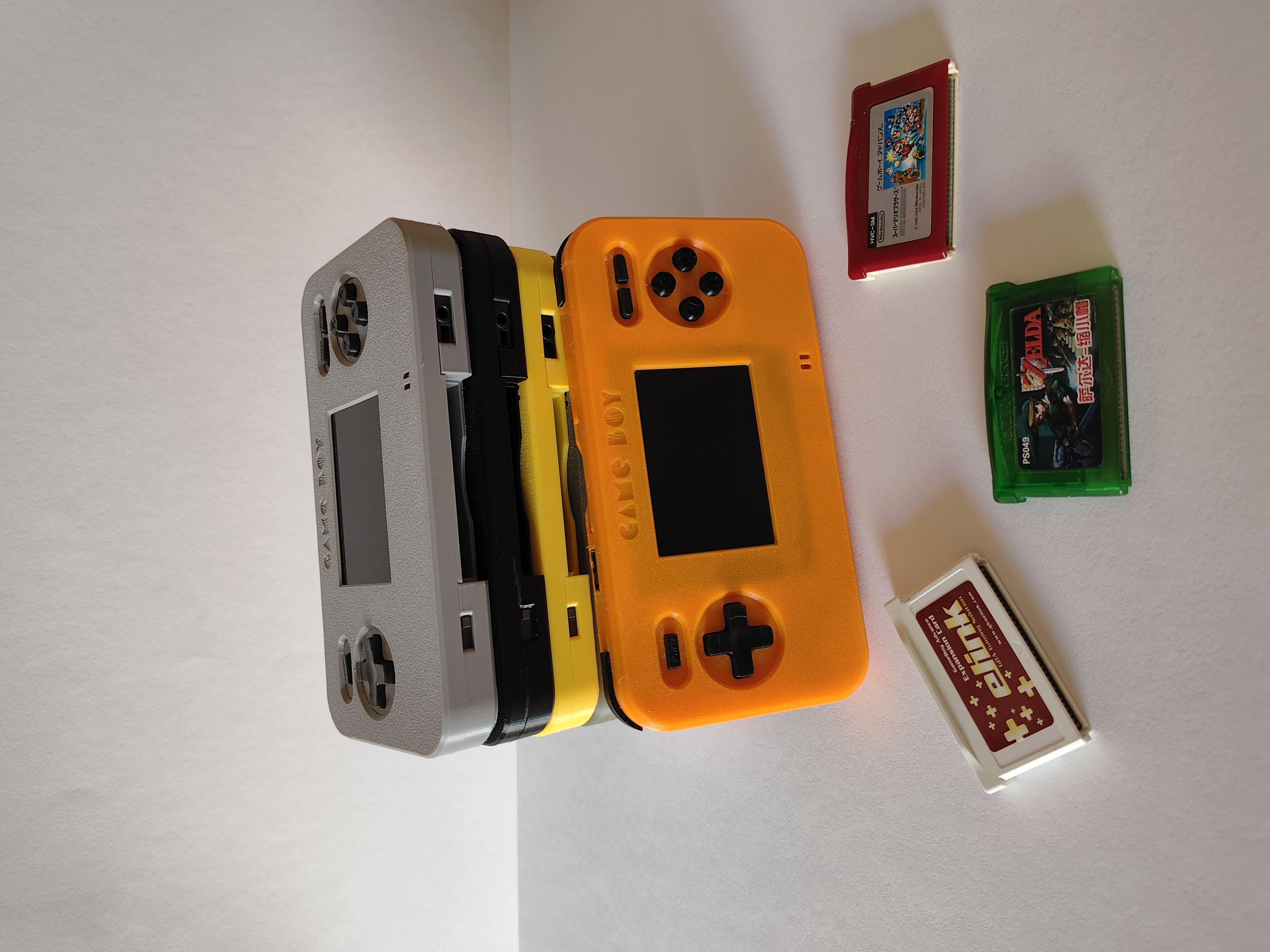 Retro Gaming Handhelds - Colorful Design NDS To GBA Retro
