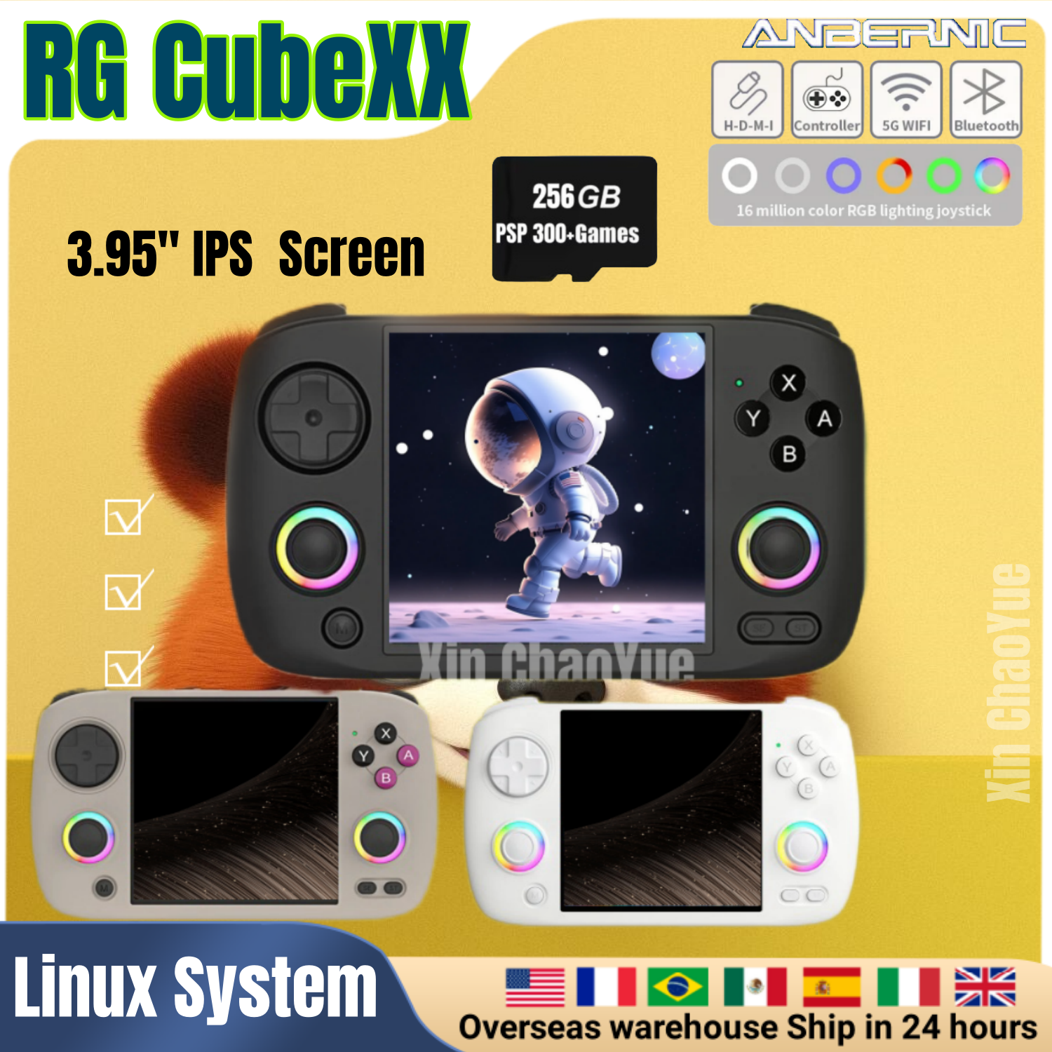 Retro Gaming Hdmi - ANBERNIC RG CubeXX Video Gaming Console