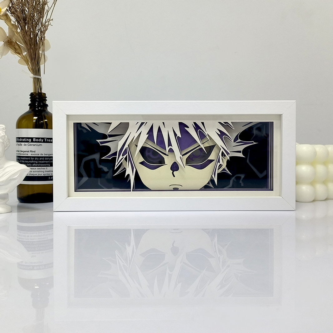 Retro Gaming Projector - Anime Paper carving Box Light Remote