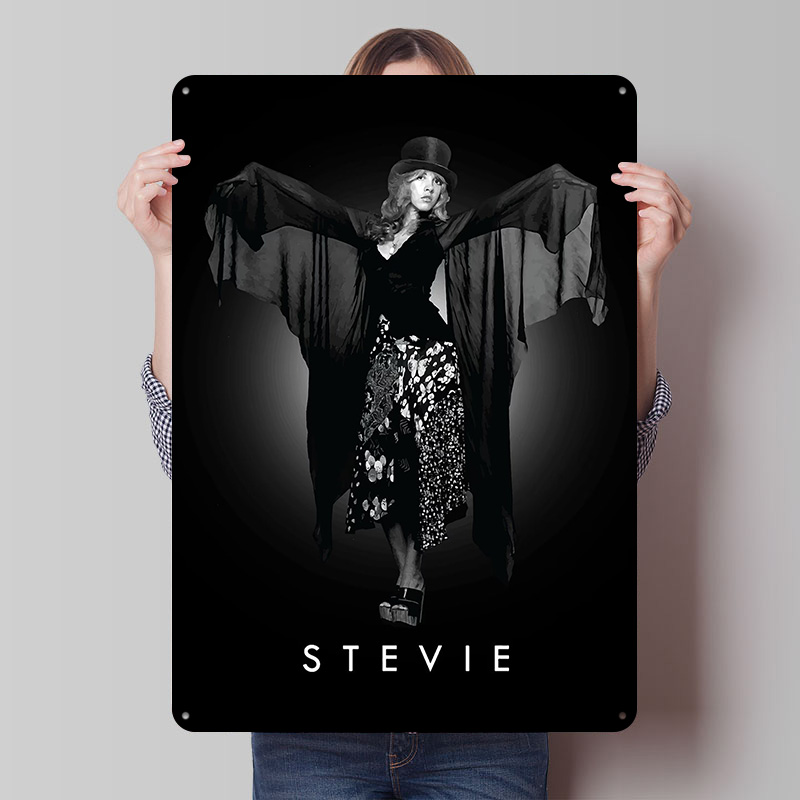 Retro Gaming At - Stevie Nicks Poster Wall Art Retro