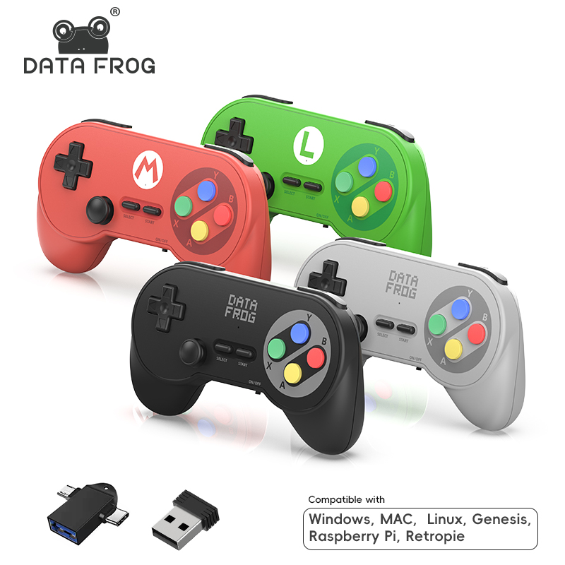 Retro Gaming Tv Box - PC07 Wireless Controller Retro Gamepad, Plug