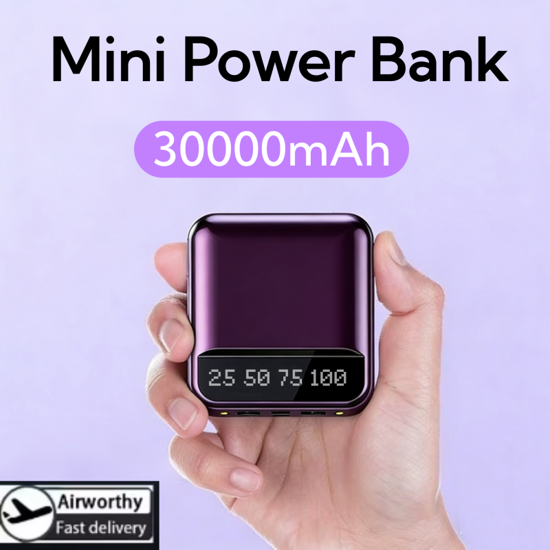 Retro Gaming Power Bank - 300000mAh Mini Power Bank Portable Charger
