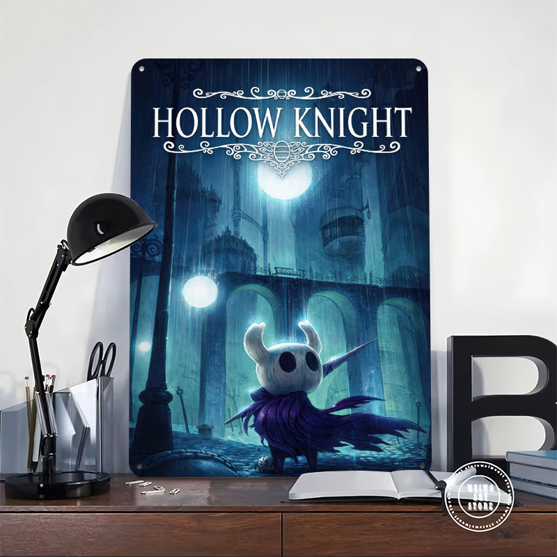 Hollow Knight Game Cover Art M - đánh giá và giá Retro Knight Gaming