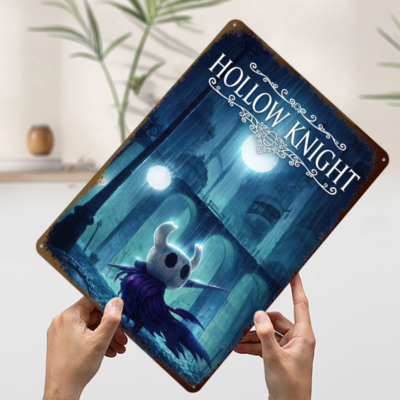 Hollow Knight Game Cover Art M - đánh giá và giá Retro Knight Gaming