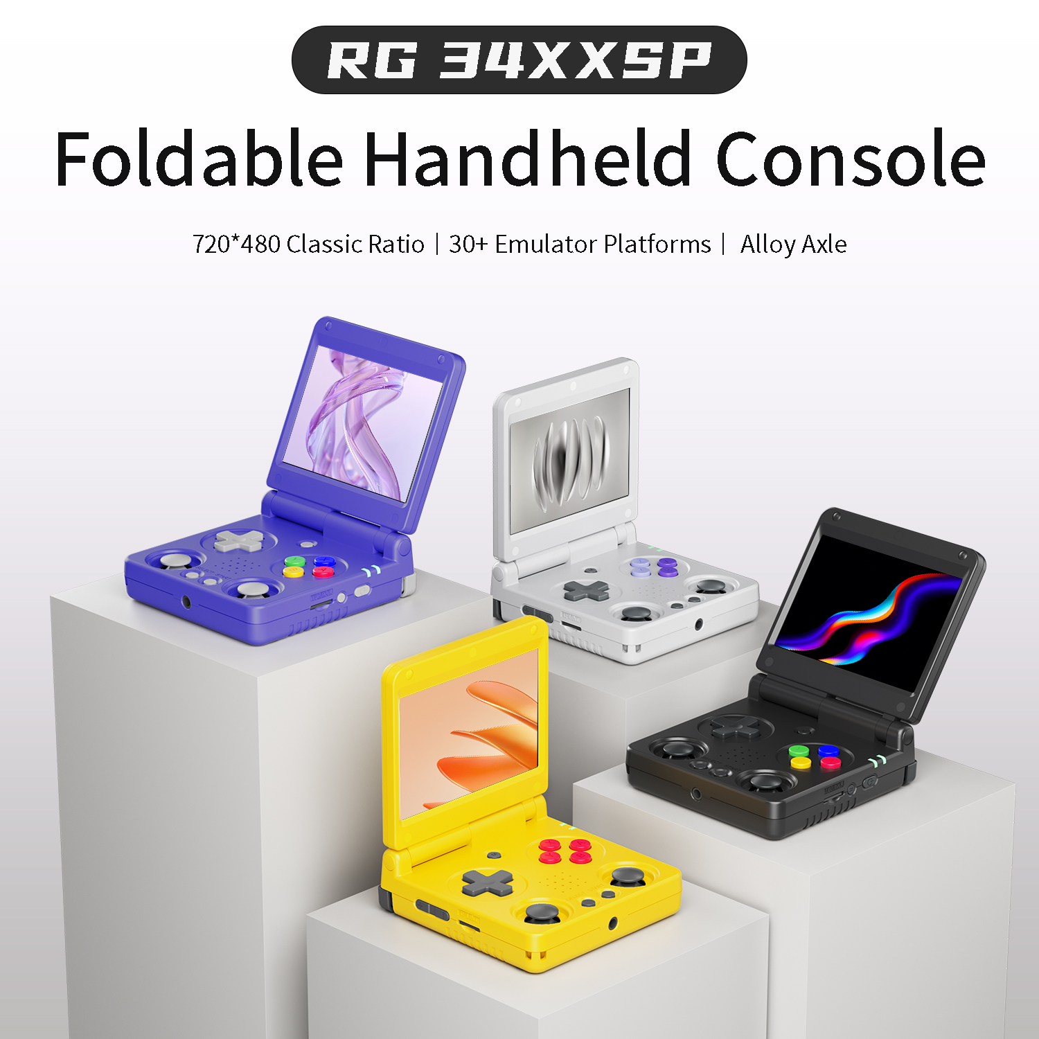 Anbernic RG34XXSP RG35XXSP Fli - đánh giá và giá Retro Gaming Hdmi