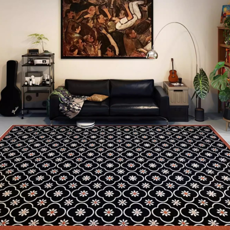 Retro Plaid Living Room Decora - đánh giá và giá Retro Gaming Rug