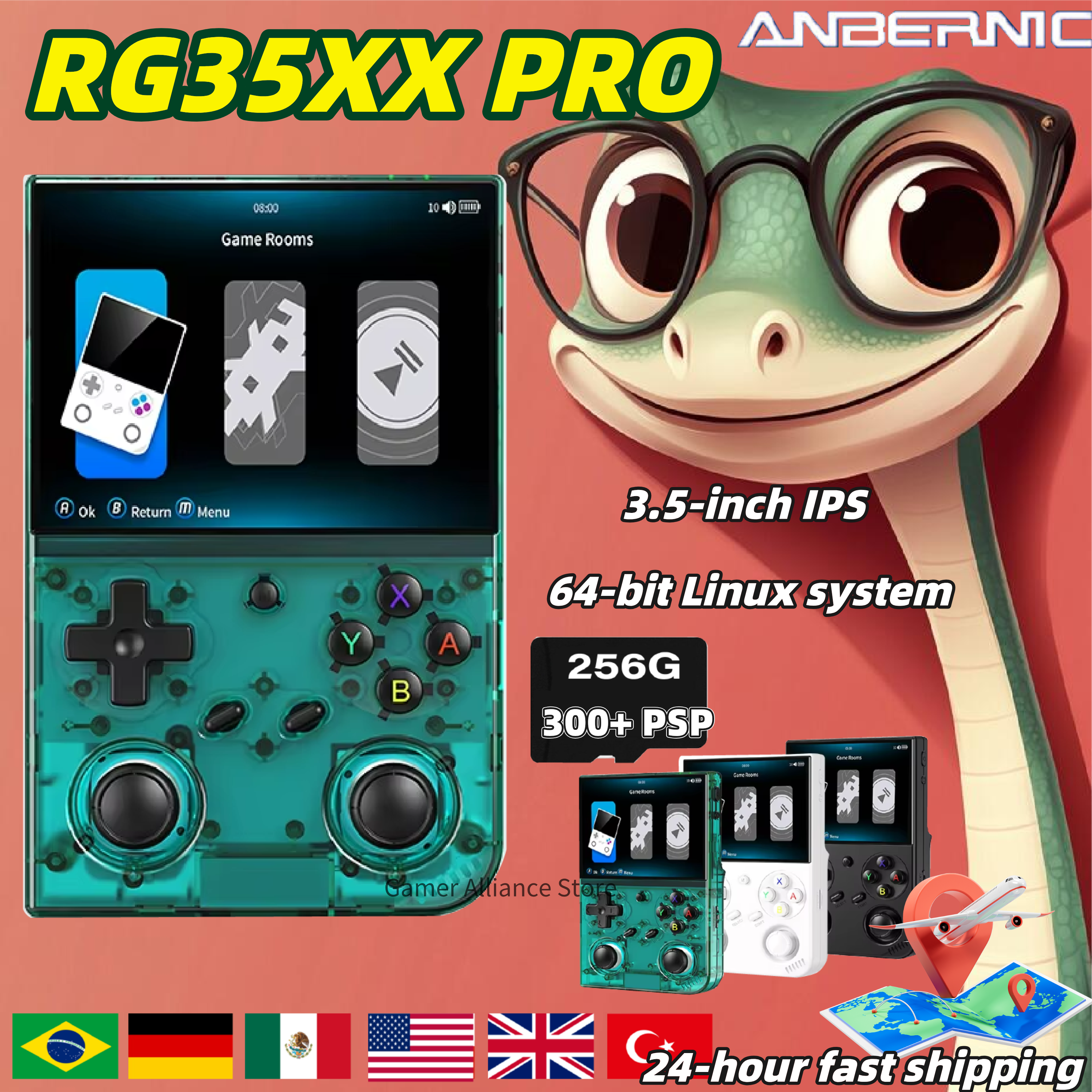 Anbernic RG 35XXPro RG35XX Pro - đánh giá và giá Retro Gaming Hdmi