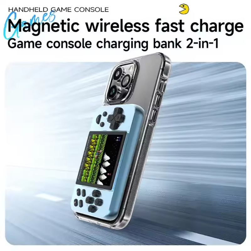 5000mAh 15W Fast Wireless Char - đánh giá và giá Retro Gaming Power Bank