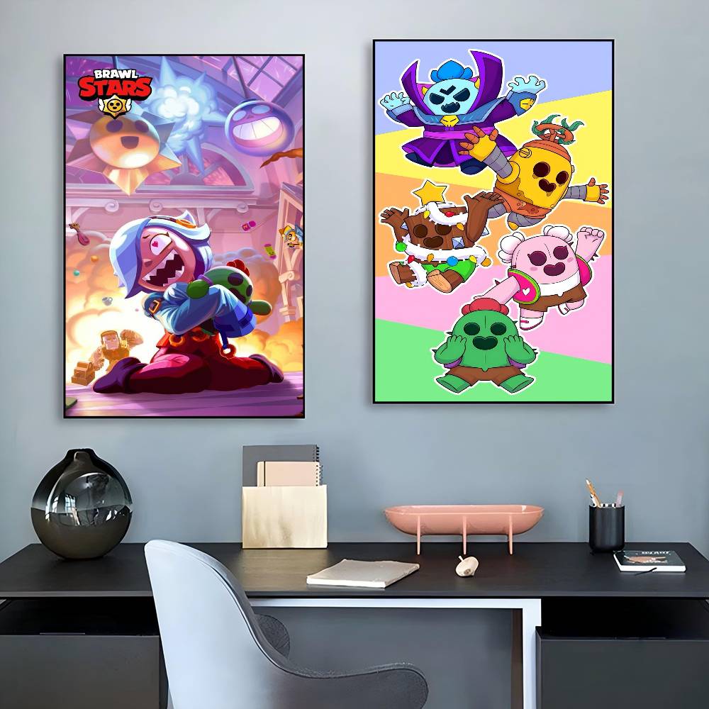 Anime Game Brawl Stars Movie S - đánh giá và giá Retro Gaming Aesthetic