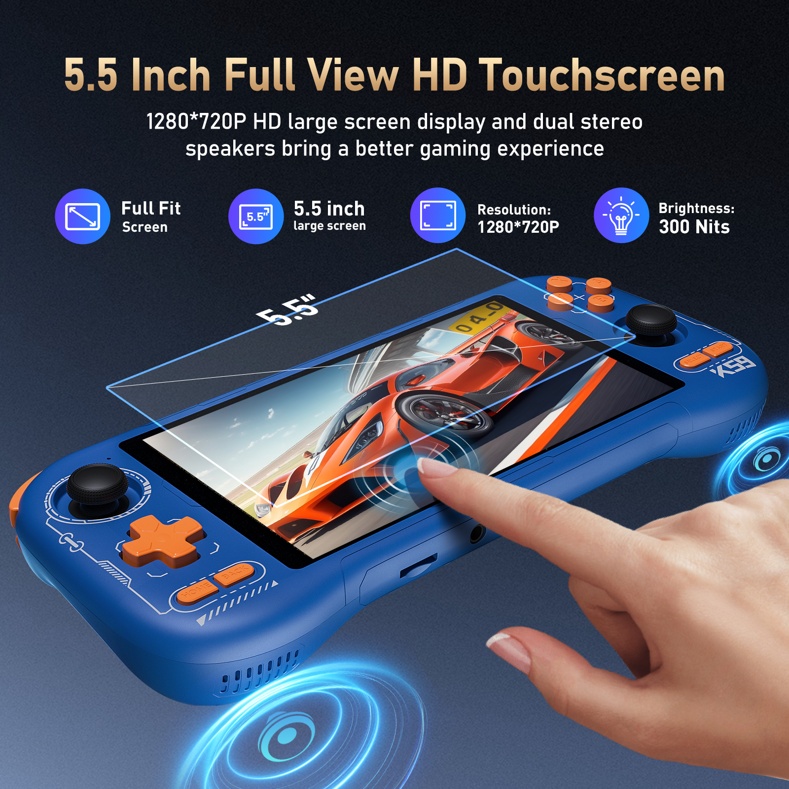 K59 Pro Android 14 Handheld Ga - đánh giá và giá Retro Gaming Hdmi
