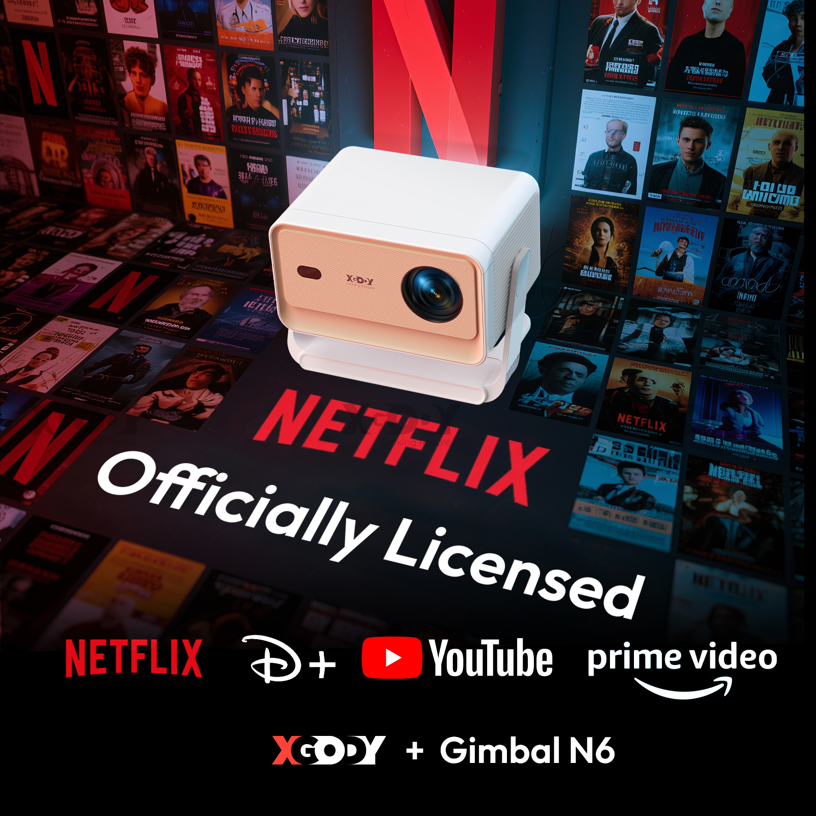 XGODY Projector N6/N6 Pro Netf - đánh giá và giá Retro Gaming Projector