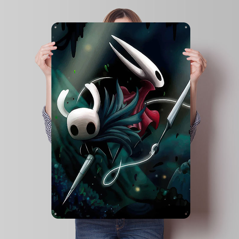 Hollow Knight and Hornet Illus - đánh giá và giá Retro Knight Gaming
