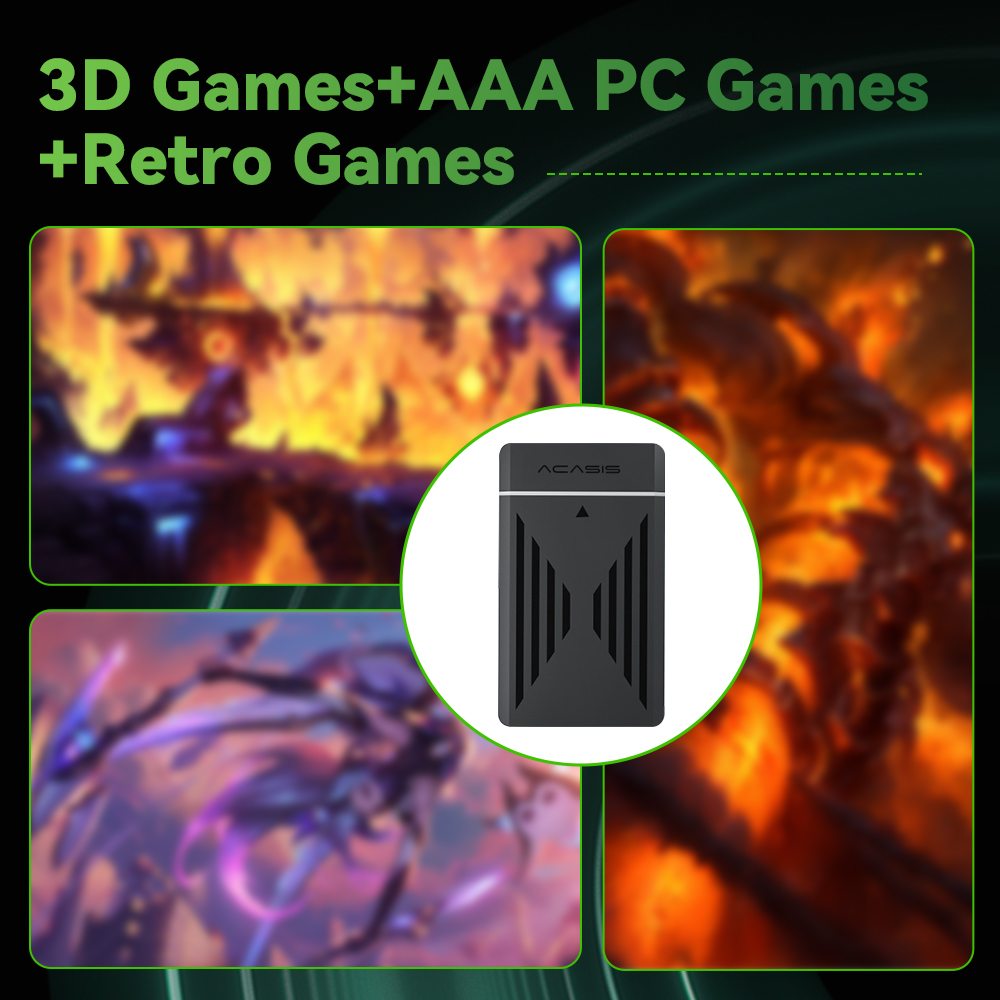 Portable 3TB Gaming HDD Video  - đánh giá và giá Retro Gaming Qss
