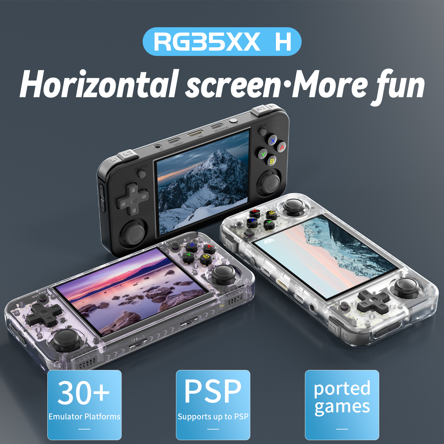 ANBERNIC RG35XX H Horizontal R - đánh giá và giá Retro Gaming Hdmi