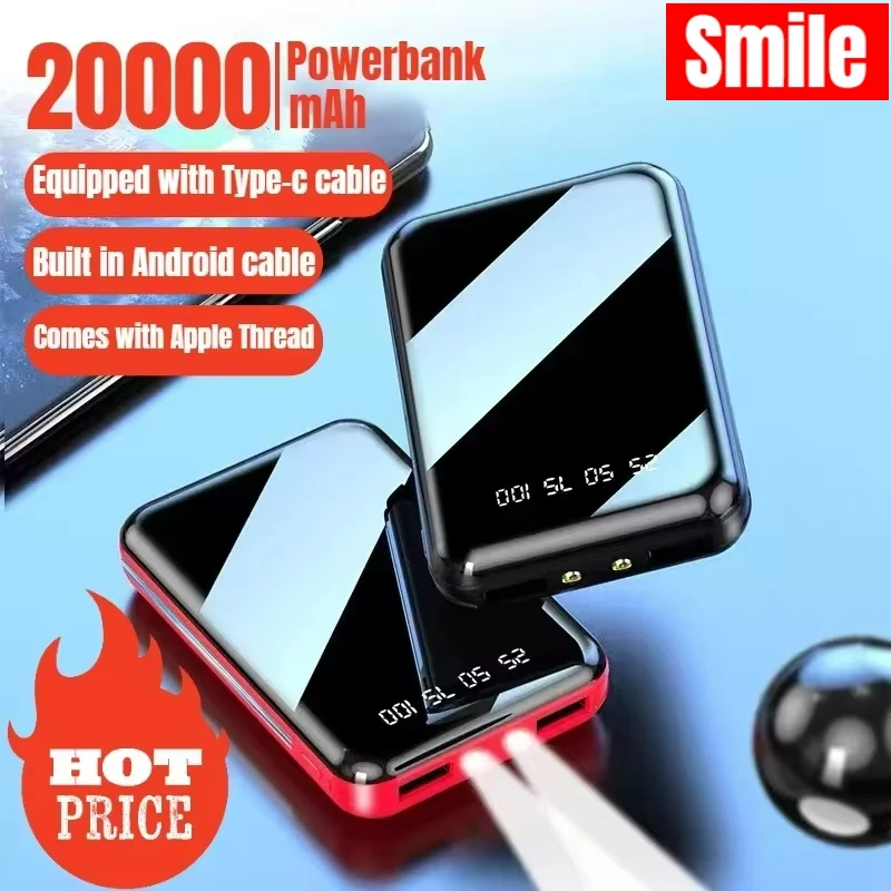 20000mAh Mini Power Bank Porta - đánh giá và giá Retro Gaming Power Bank