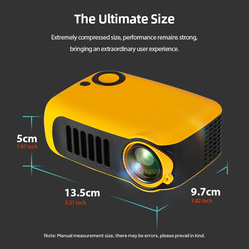 A2000 Mini Projector Portable  - đánh giá và giá Retro Gaming Projector