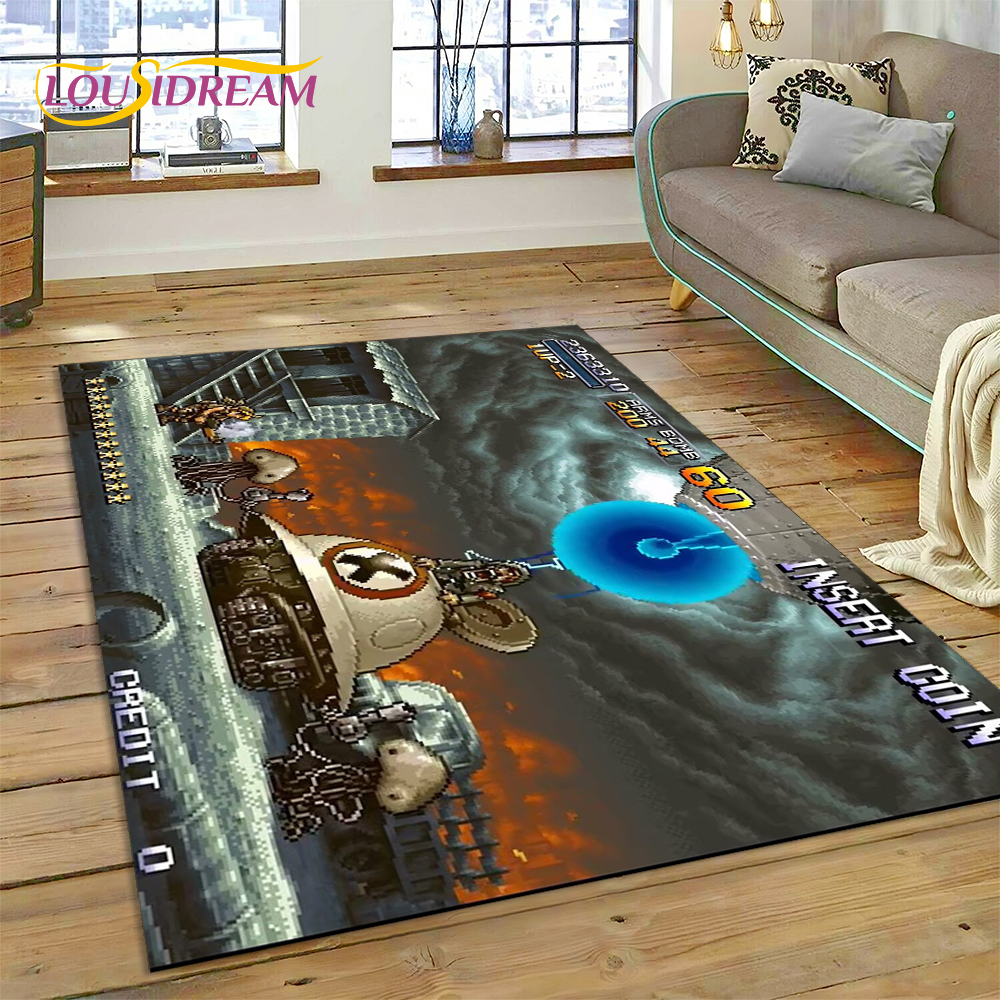 Metal Slug Retro Game Cartoon  - đánh giá và giá Retro Gaming Rug