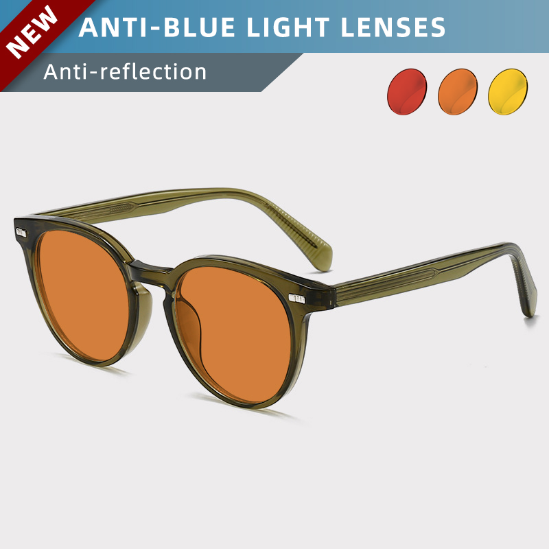 OKH Retro Oval Glasses Orange  - đánh giá và giá Retro Gaming Projector