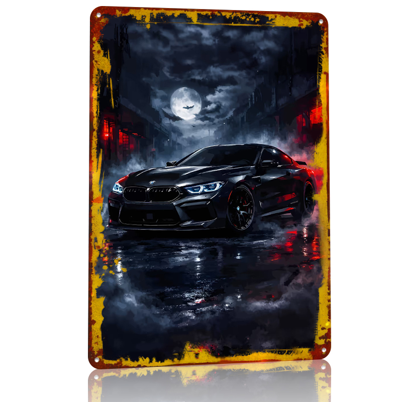 Dark Night Sports Car M8 With  - đánh giá và giá Retro Gaming At