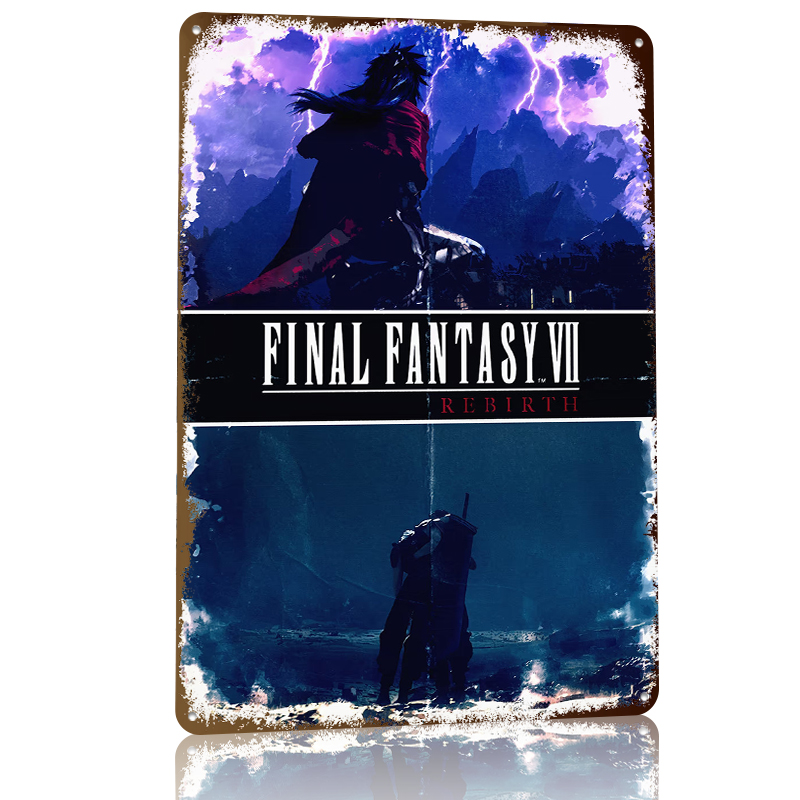 Fantasy VII Rebirth Metal Post - đánh giá và giá Retro Gaming At