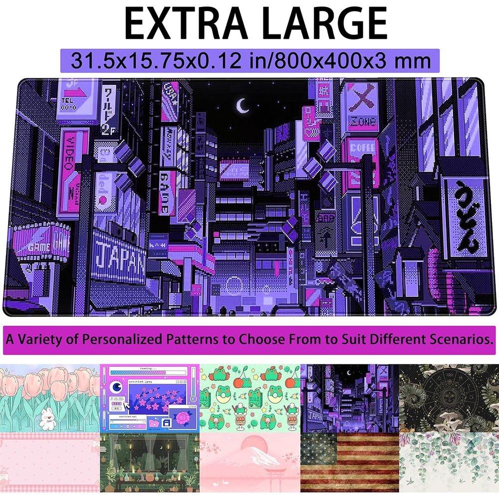 Large Retro Anime Gaming Mouse - đánh giá và giá Retro Gaming Aesthetic
