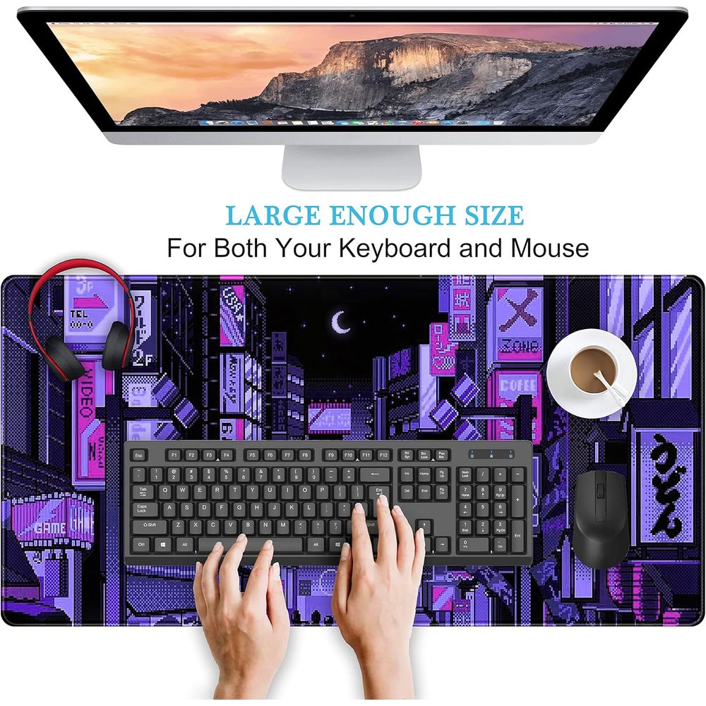 Large Retro Anime Gaming Mouse - đánh giá và giá Retro Gaming Aesthetic