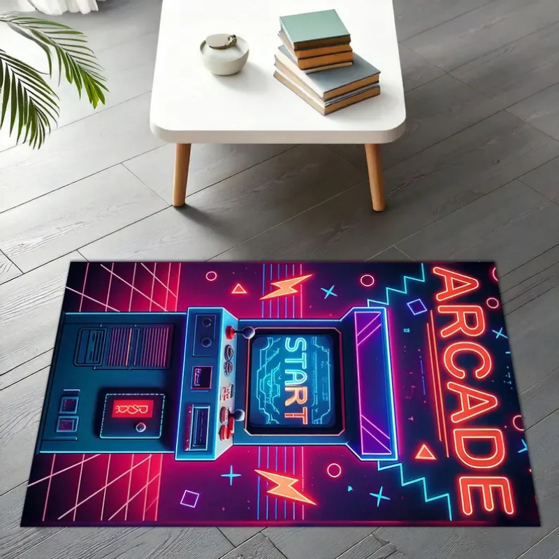 VIKAMA Retro Gamer Rug Arcade  - đánh giá và giá Retro Gaming Rug