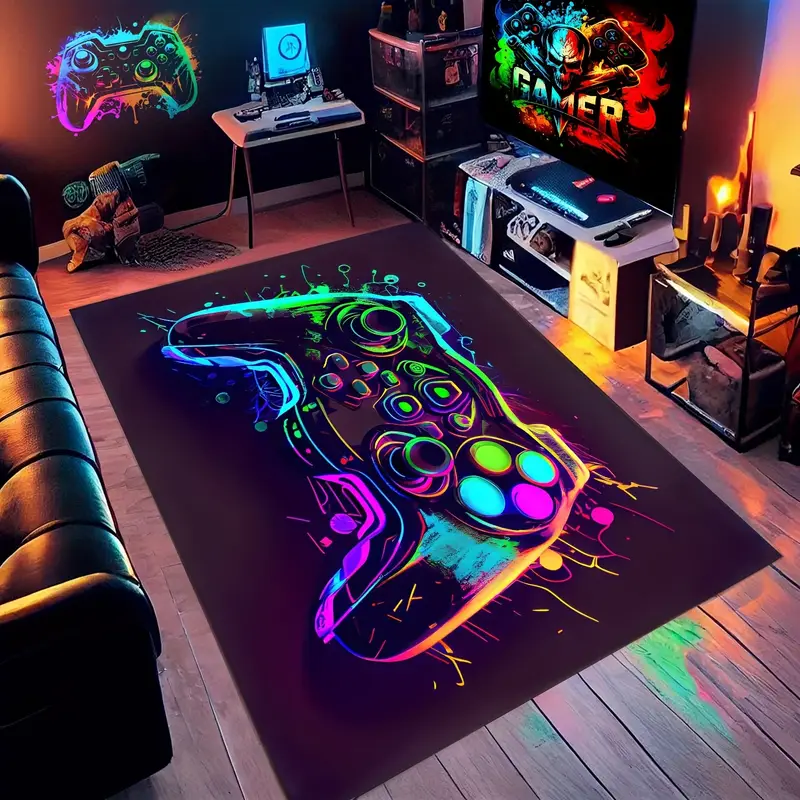 1pcs 3D Geometric Carpet Game  - đánh giá và giá Retro Gaming Theme