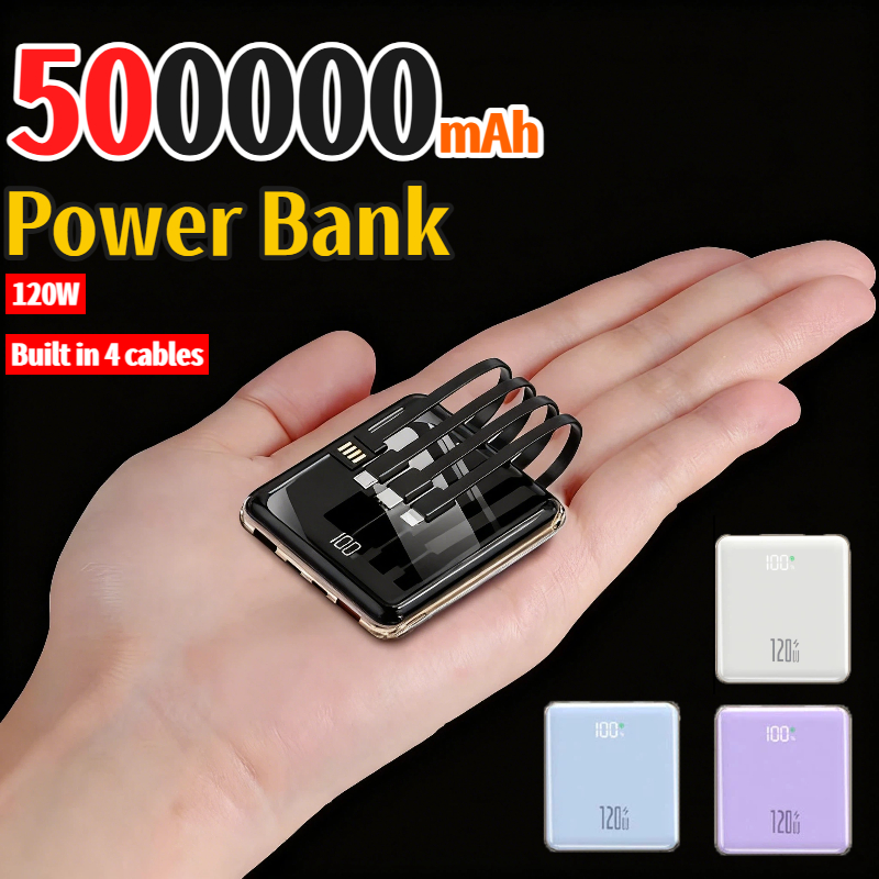 New 500000mAh Mini Power Bank  - đánh giá và giá Retro Gaming Power Bank