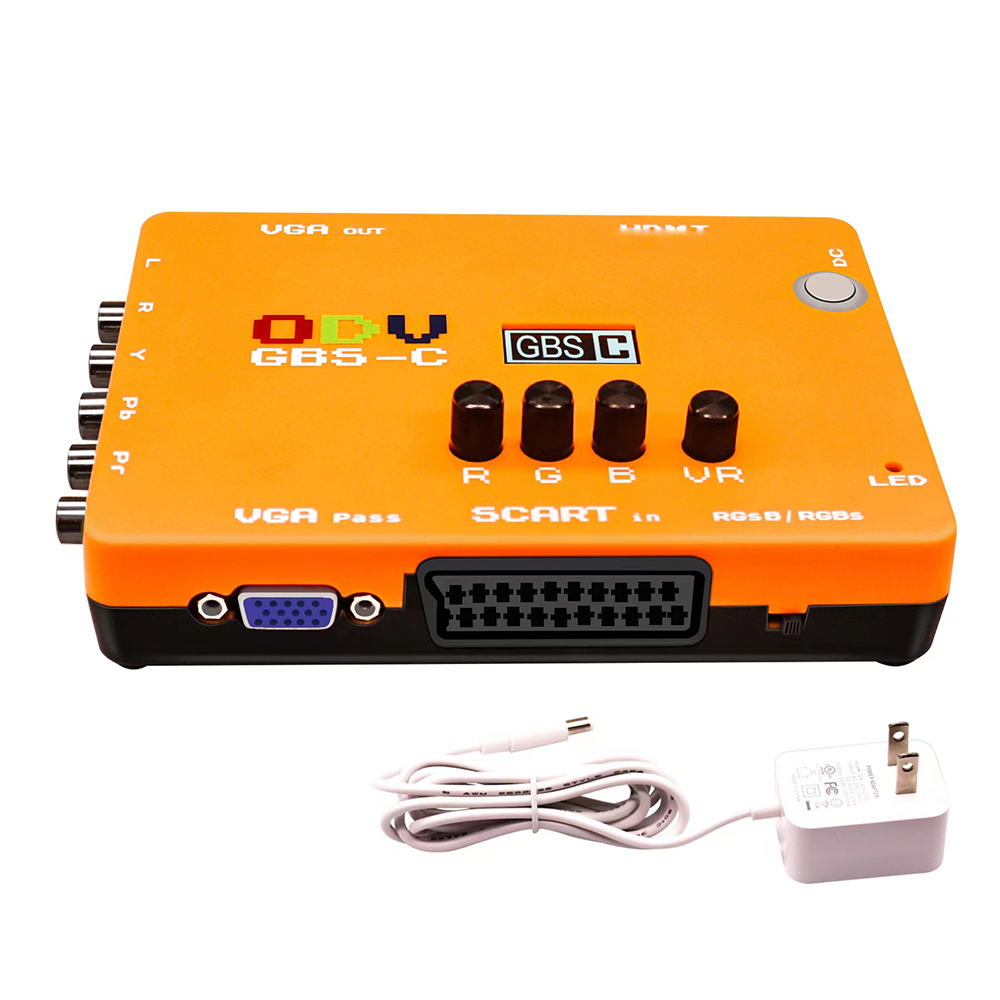 ODV-GBS-C Component/VGA/Scart  - đánh giá và giá Retro Gaming Qss