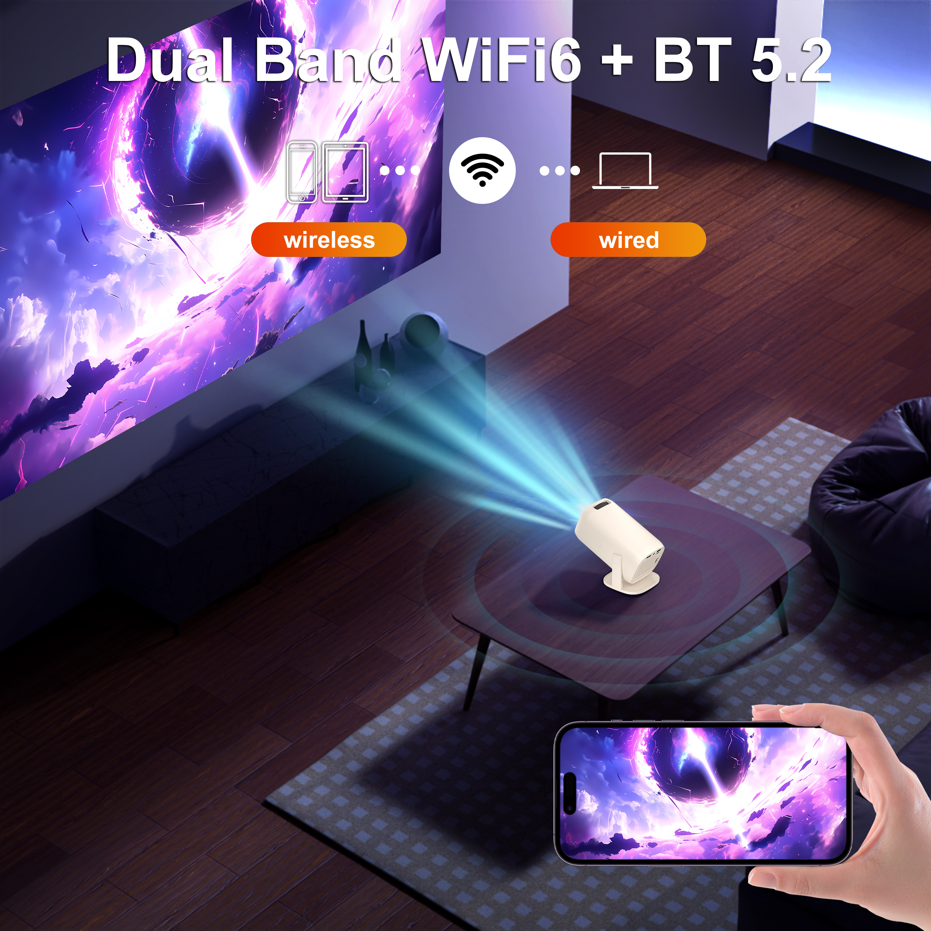U5 Gaming Projector Android 14 - đánh giá và giá Retro Gaming Projector
