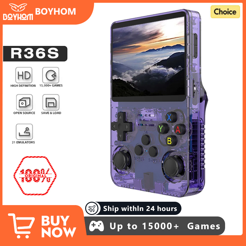 NEW Green R36S Retro Handheld  - đánh giá và giá Retro Gaming Gameboy