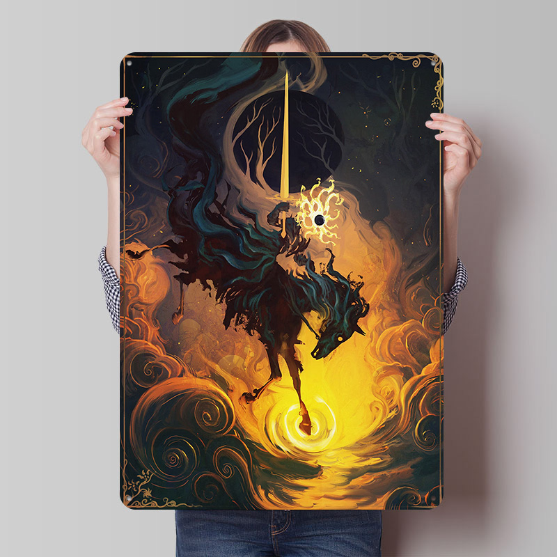 The Eclipse Knight Metal Poste - đánh giá và giá Retro Knight Gaming