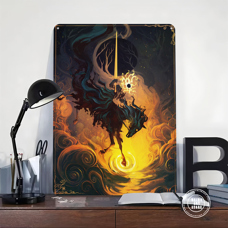 The Eclipse Knight Metal Poste - đánh giá và giá Retro Knight Gaming