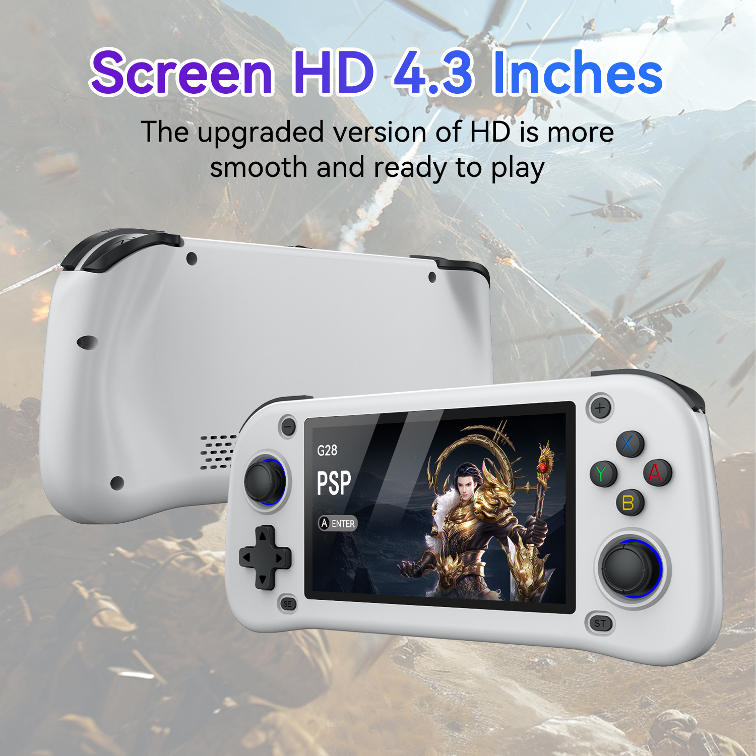 G28 game console 4.3-inch high - đánh giá và giá Retro Gaming Gameboy