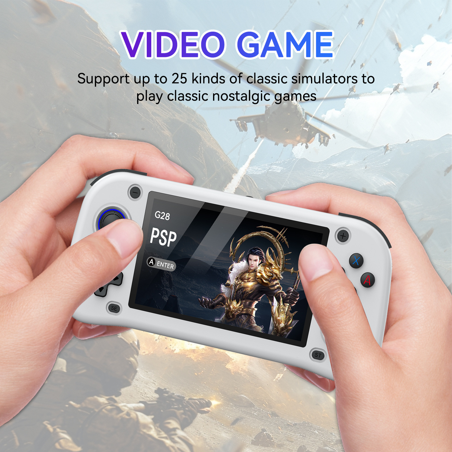 G28 game console 4.3-inch high - đánh giá và giá Retro Gaming Gameboy