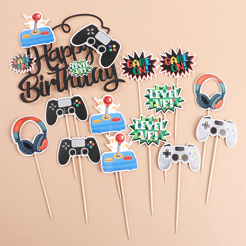 13Pcs Video Retro Game Cake To - đánh giá và giá Retro Gaming Theme