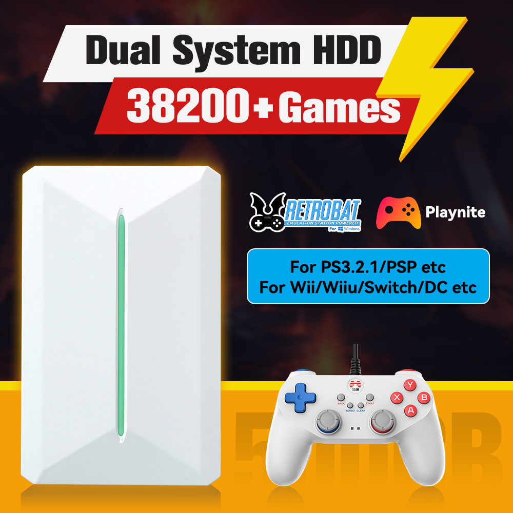 Retrobat＆Playnite System HDD R - đánh giá và giá Retro Gaming Theme