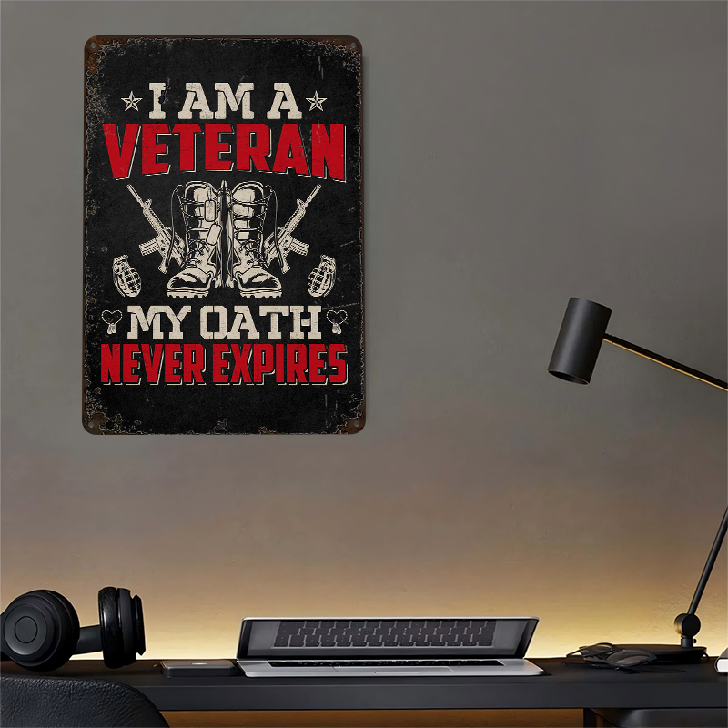 Veteran Military Quote Metal P - đánh giá và giá Retro Gaming At