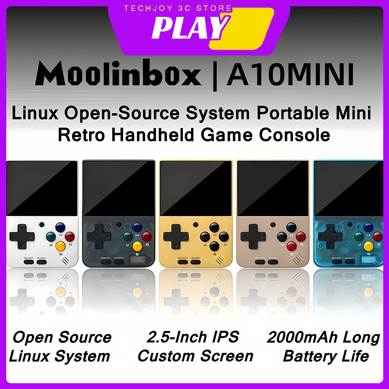 Moolinbox A10Mini 2.8-Inch Lin - đánh giá và giá Retro Gaming Gameboy