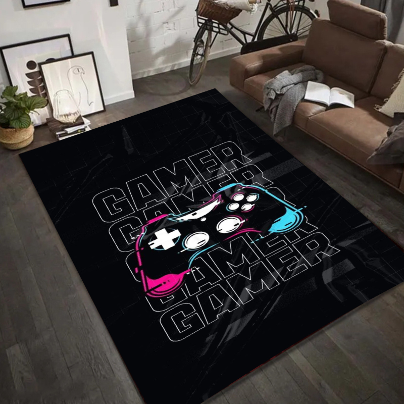 Gaming Controller Zone Rug - V - đánh giá và giá Retro Gaming Theme
