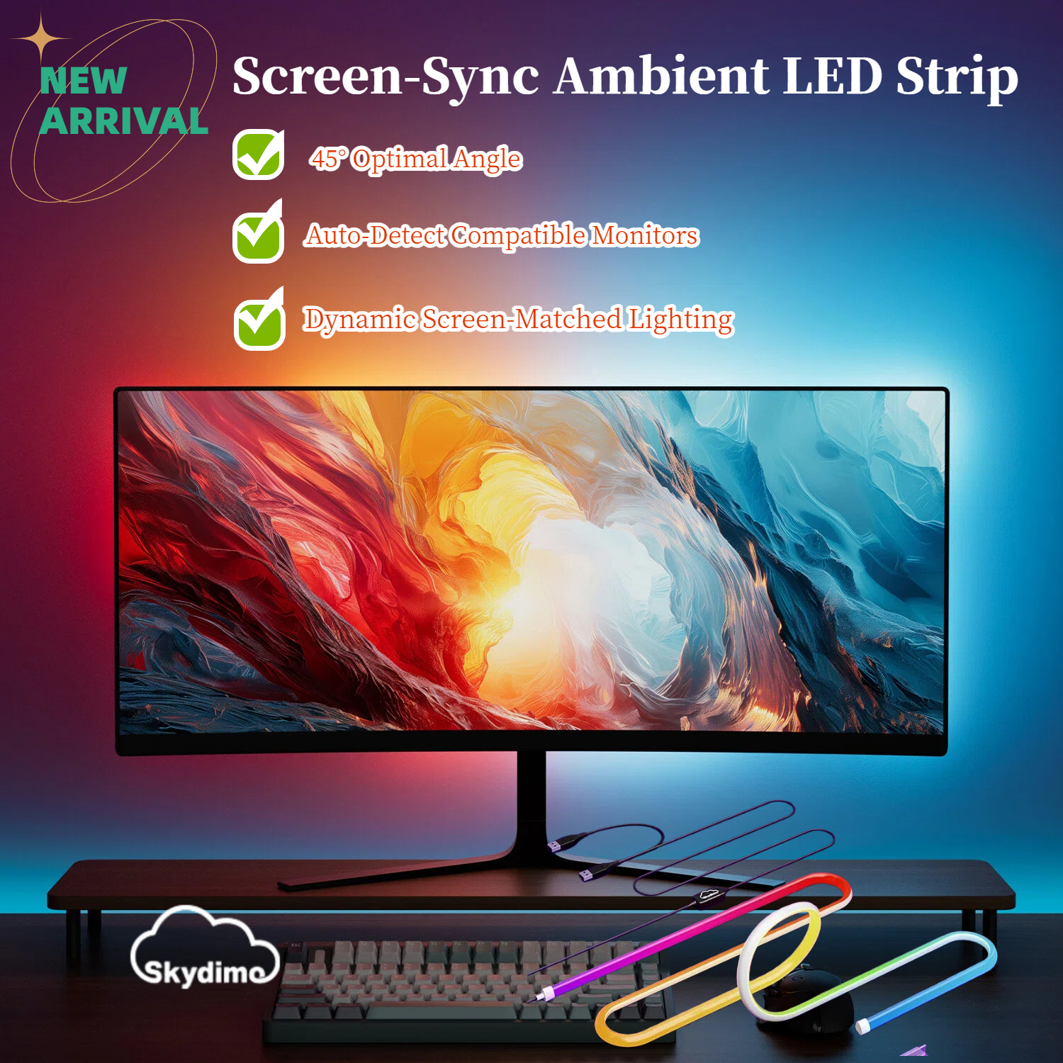 Smart LED Strip Backlight for  - đánh giá và giá Retro Gaming Projector