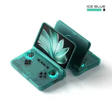 Blue Retroid Pocket Flip 2 5.5 - đánh giá và giá Retro Gaming Handhelds