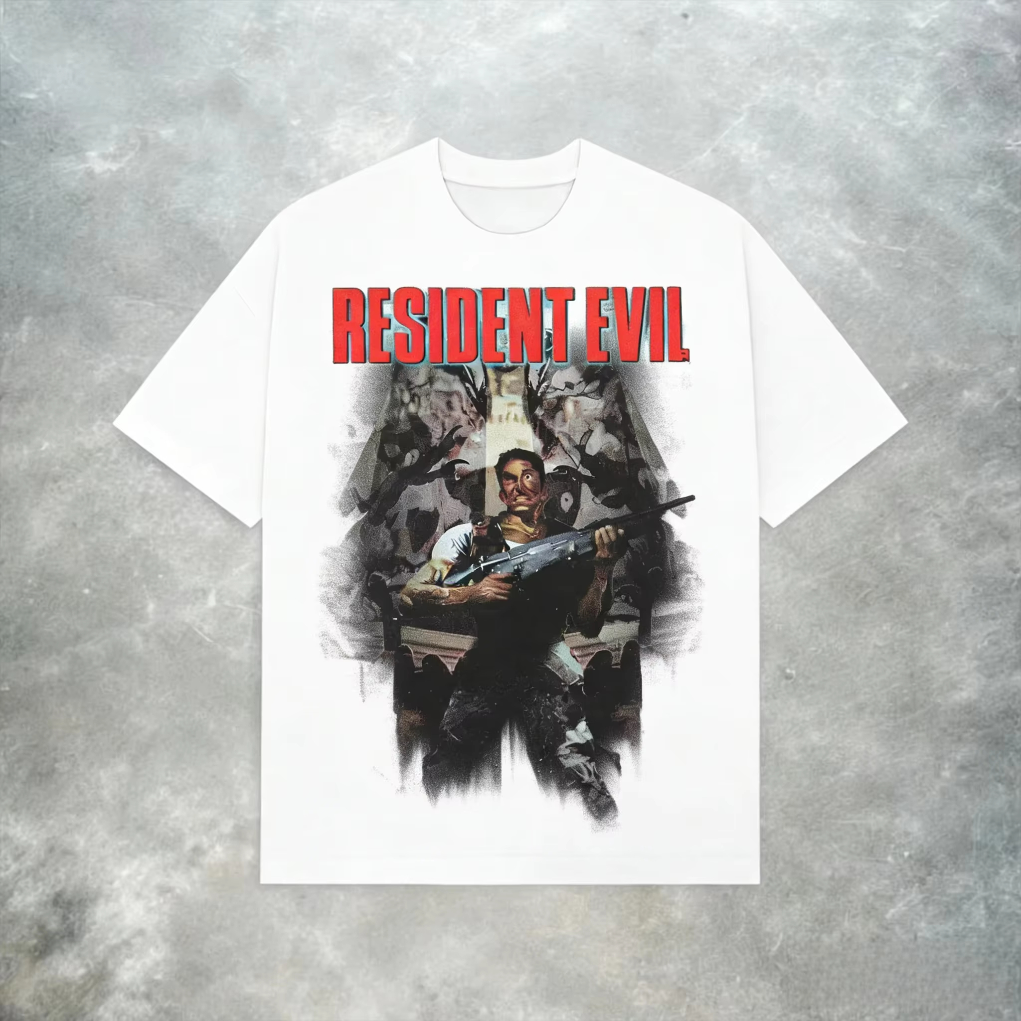 Resident Evil T-shirt_ Y2K Ret - đánh giá và giá Retro Gaming Aesthetic