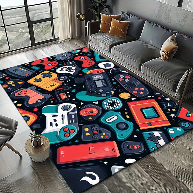 Vibrant Gaming Controller & Co - đánh giá và giá Retro Gaming Rug